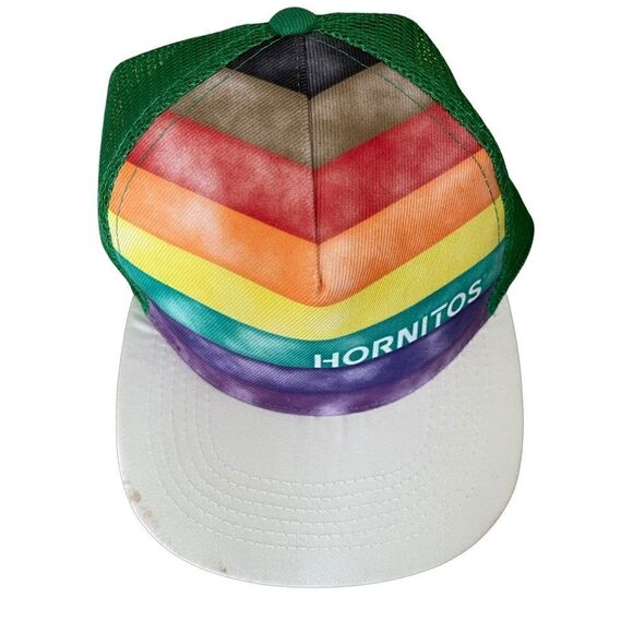 Hornitos Green Rainbow Trucker Hat - Standard Fit - Picture 2 of 8